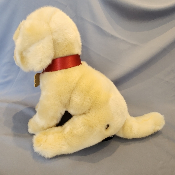 FAO Schwarz Labrador Golden Retriever Stuffed Animal - Adopt A Pet - New - Picture 2 of 5